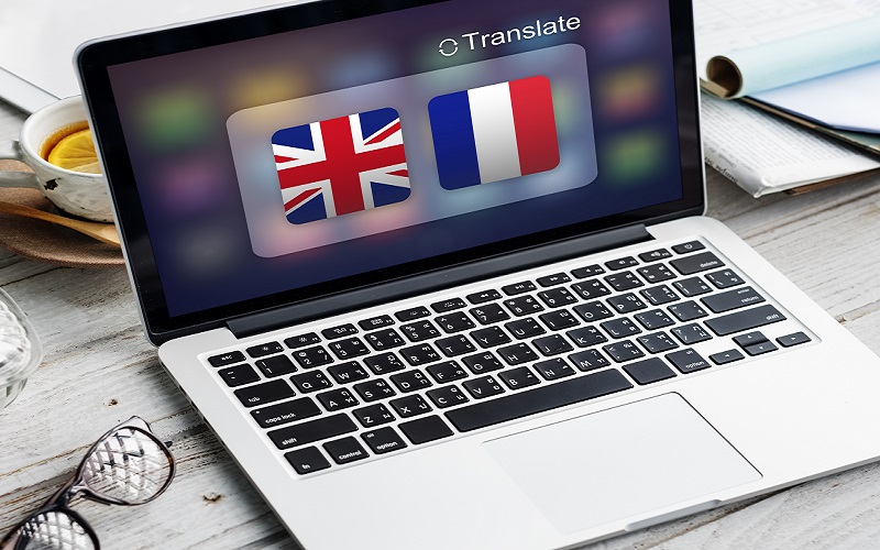 Flag Countries Foreign Word Translation Concept